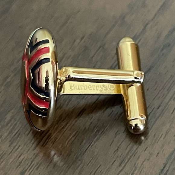 Vintage Burberry Cufflinks - Picture 2 of 5